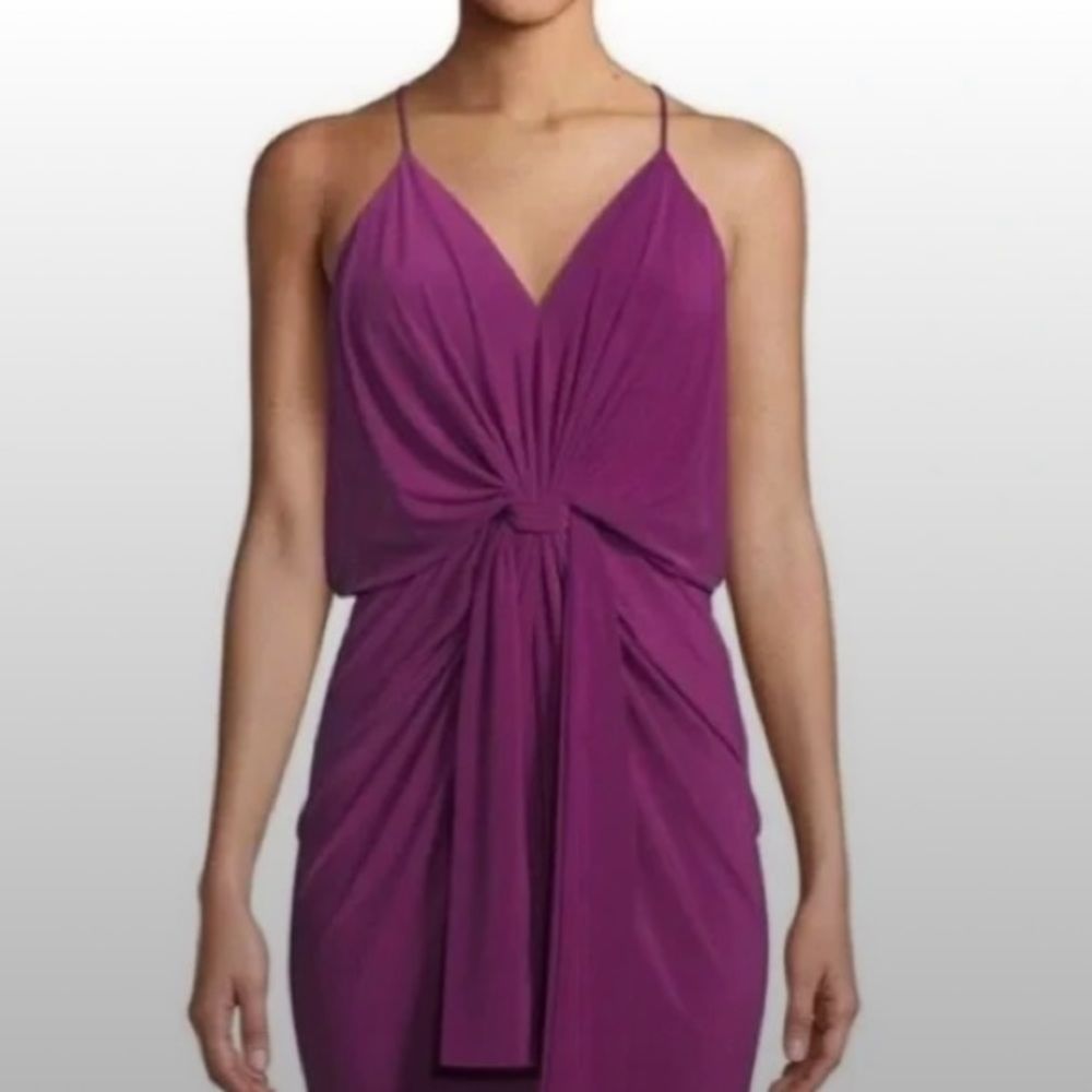 Misa Los Angeles Small Purple Mini Dress